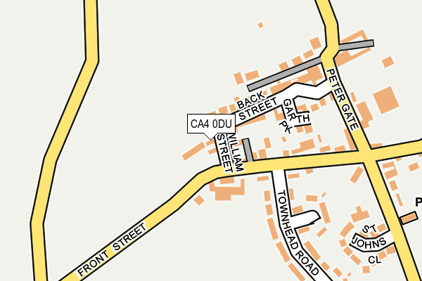 CA4 0DU map - OS OpenMap – Local (Ordnance Survey)