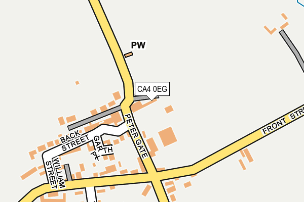 CA4 0EG map - OS OpenMap – Local (Ordnance Survey)