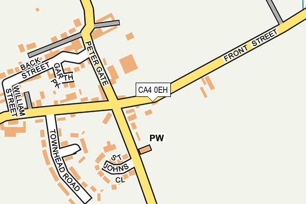 CA4 0EH map - OS OpenMap – Local (Ordnance Survey)