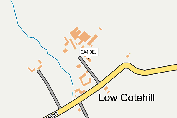 CA4 0EJ map - OS OpenMap – Local (Ordnance Survey)