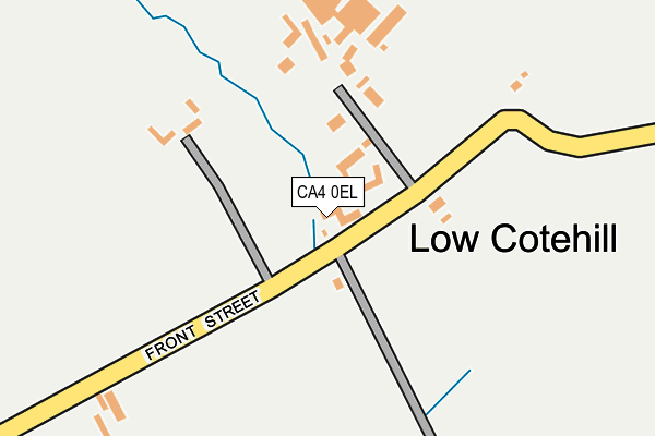 CA4 0EL map - OS OpenMap – Local (Ordnance Survey)