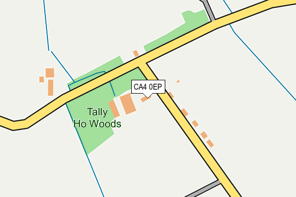 CA4 0EP map - OS OpenMap – Local (Ordnance Survey)