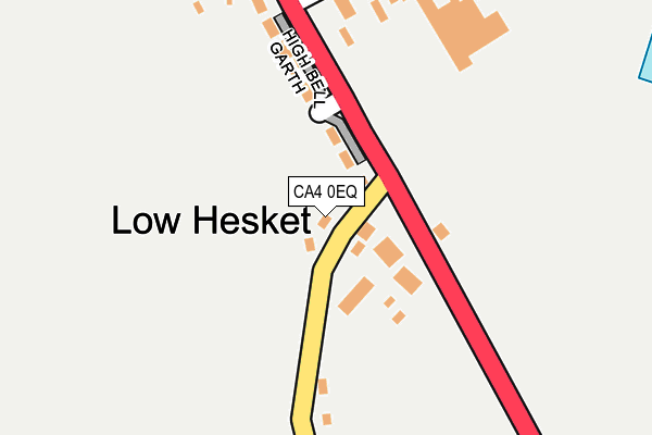 CA4 0EQ map - OS OpenMap – Local (Ordnance Survey)