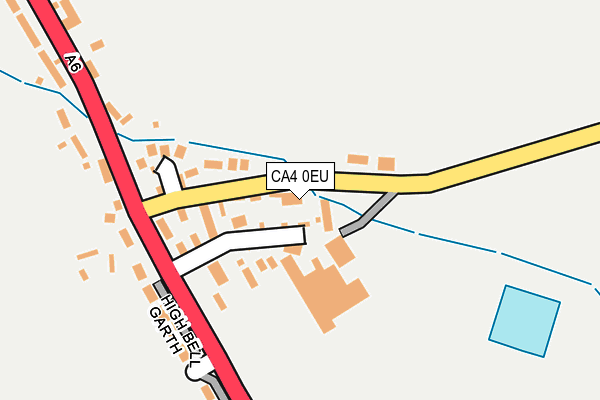 CA4 0EU map - OS OpenMap – Local (Ordnance Survey)