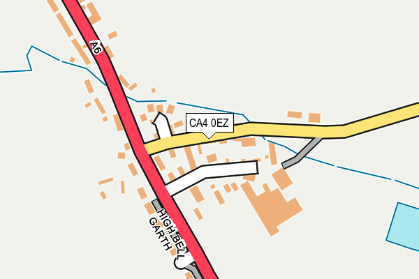 CA4 0EZ map - OS OpenMap – Local (Ordnance Survey)