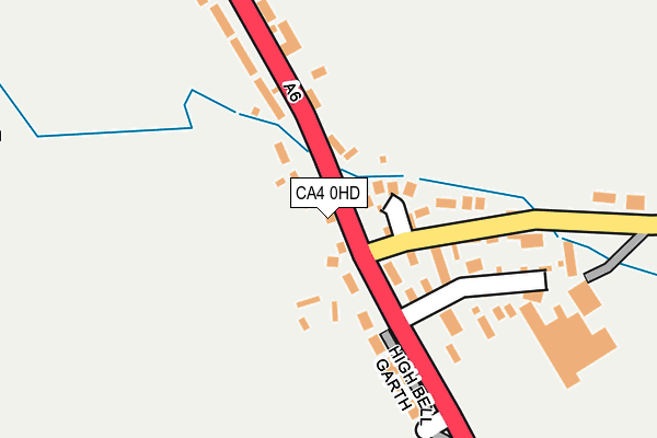 CA4 0HD map - OS OpenMap – Local (Ordnance Survey)