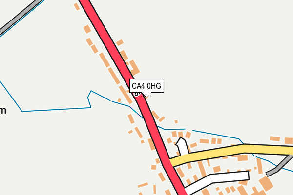 CA4 0HG map - OS OpenMap – Local (Ordnance Survey)