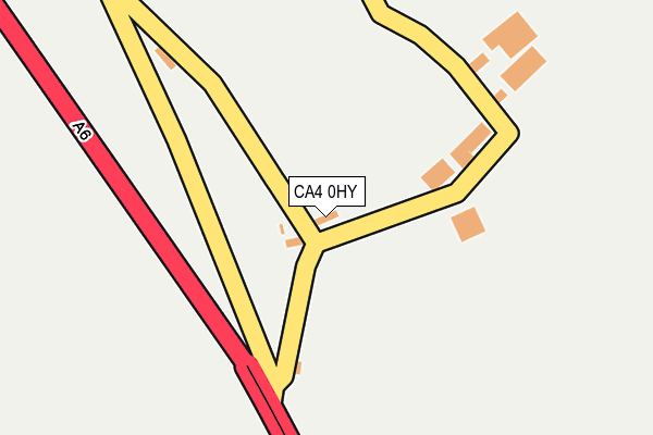 CA4 0HY map - OS OpenMap – Local (Ordnance Survey)