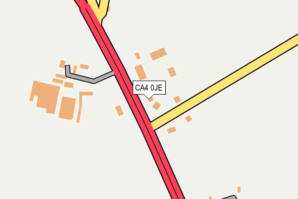 CA4 0JE map - OS OpenMap – Local (Ordnance Survey)