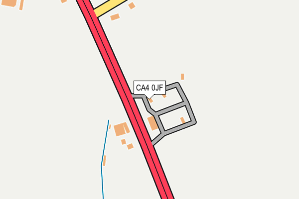 CA4 0JF map - OS OpenMap – Local (Ordnance Survey)