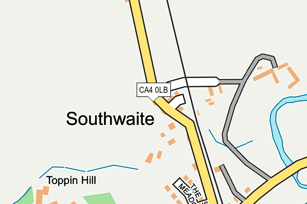CA4 0LB map - OS OpenMap – Local (Ordnance Survey)