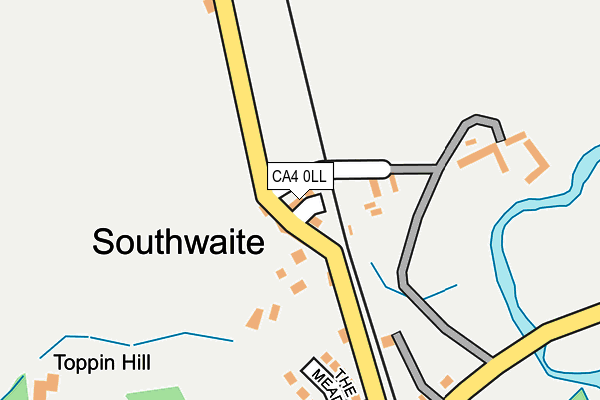 CA4 0LL map - OS OpenMap – Local (Ordnance Survey)