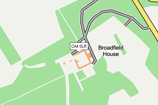 CA4 0LR map - OS OpenMap – Local (Ordnance Survey)