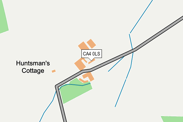 CA4 0LS map - OS OpenMap – Local (Ordnance Survey)