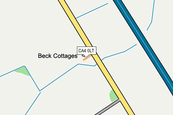 CA4 0LT map - OS OpenMap – Local (Ordnance Survey)