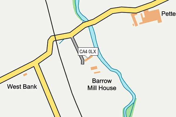 CA4 0LX map - OS OpenMap – Local (Ordnance Survey)