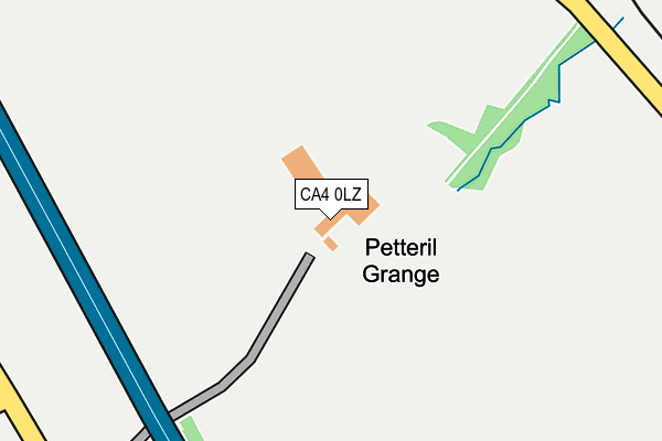 CA4 0LZ map - OS OpenMap – Local (Ordnance Survey)