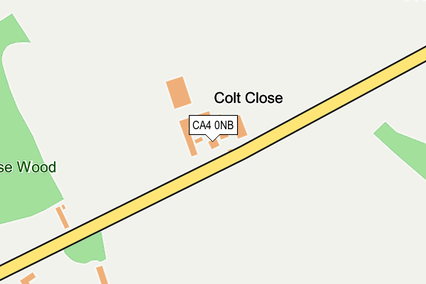 CA4 0NB map - OS OpenMap – Local (Ordnance Survey)