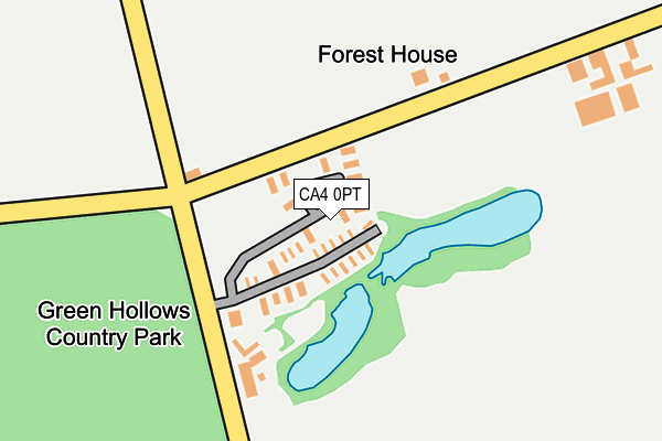 CA4 0PT map - OS OpenMap – Local (Ordnance Survey)