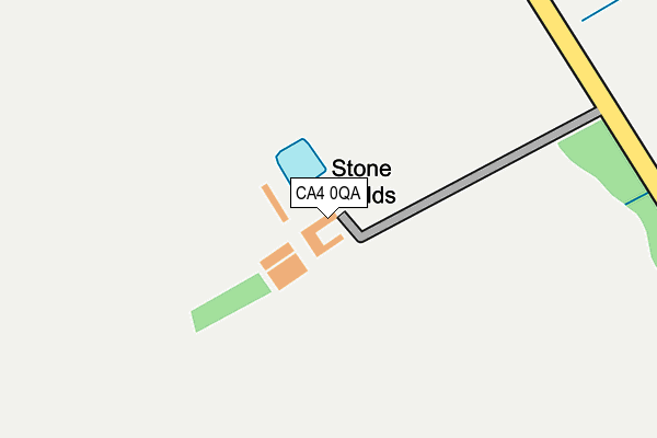 CA4 0QA map - OS OpenMap – Local (Ordnance Survey)