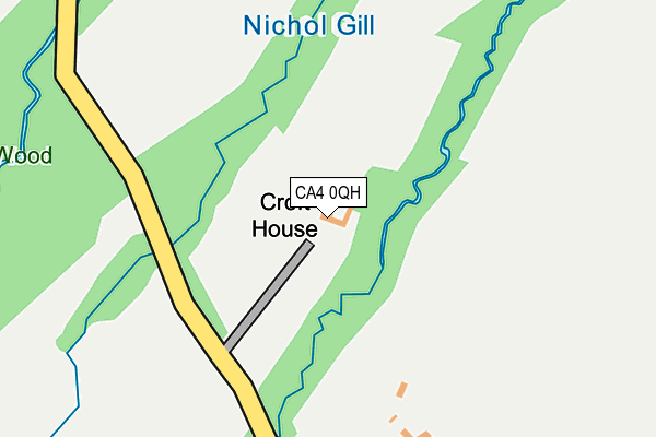 CA4 0QH map - OS OpenMap – Local (Ordnance Survey)
