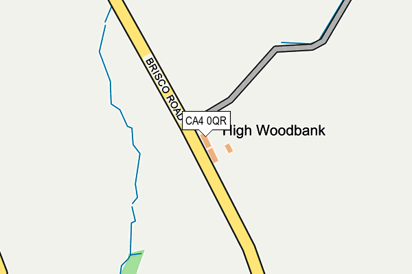 CA4 0QR map - OS OpenMap – Local (Ordnance Survey)