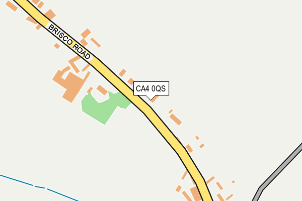CA4 0QS map - OS OpenMap – Local (Ordnance Survey)