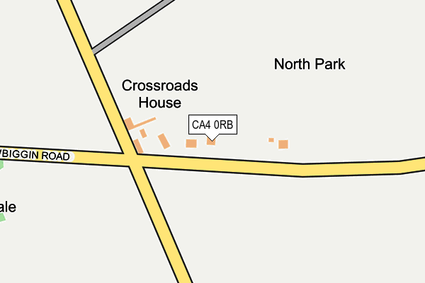 CA4 0RB map - OS OpenMap – Local (Ordnance Survey)