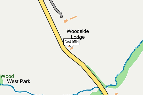 CA4 0RH map - OS OpenMap – Local (Ordnance Survey)
