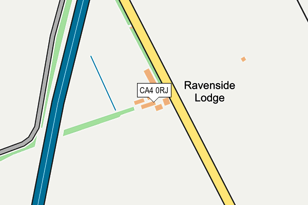 CA4 0RJ map - OS OpenMap – Local (Ordnance Survey)