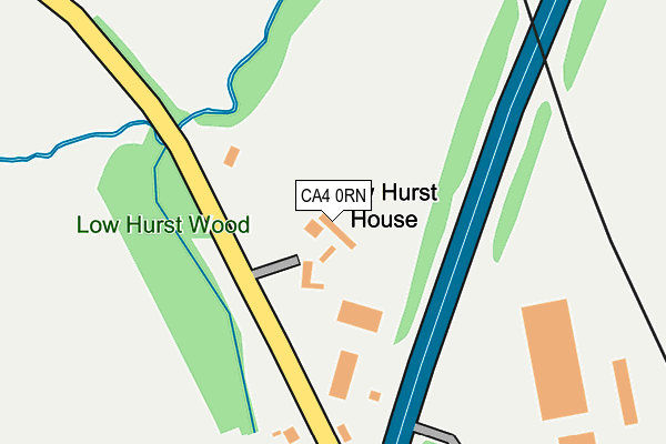 CA4 0RN map - OS OpenMap – Local (Ordnance Survey)
