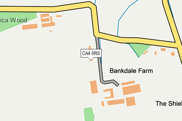 CA4 0RS map - OS OpenMap – Local (Ordnance Survey)