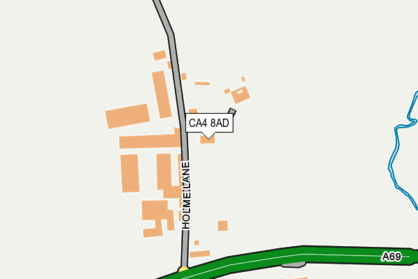 CA4 8AD map - OS OpenMap – Local (Ordnance Survey)