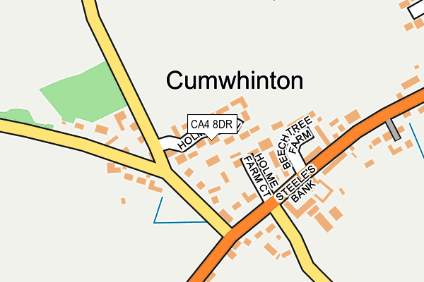 CA4 8DR map - OS OpenMap – Local (Ordnance Survey)