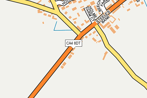 CA4 8DT map - OS OpenMap – Local (Ordnance Survey)