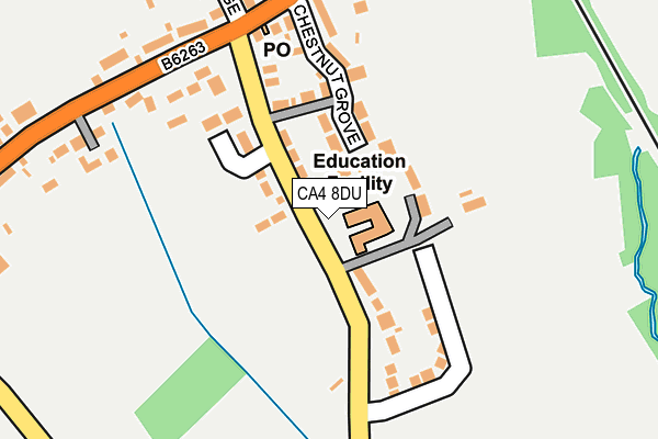 CA4 8DU map - OS OpenMap – Local (Ordnance Survey)