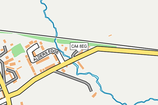 CA4 8EG map - OS OpenMap – Local (Ordnance Survey)