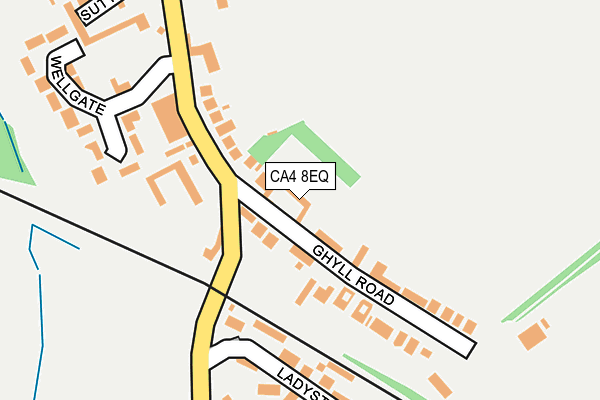 CA4 8EQ map - OS OpenMap – Local (Ordnance Survey)