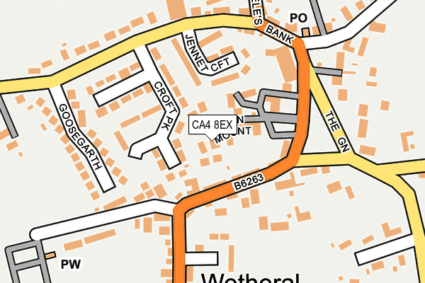 Map of EDEN MOUNT RESIDENTS ASSOCIATION LIMITED at local scale