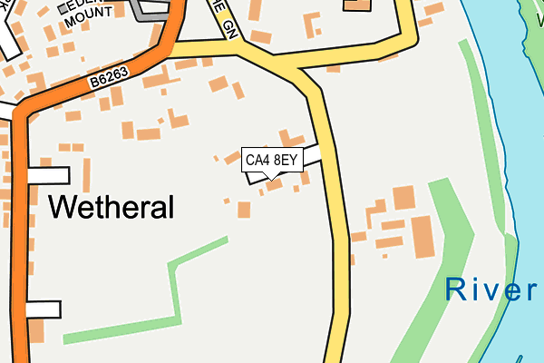 CA4 8EY map - OS OpenMap – Local (Ordnance Survey)