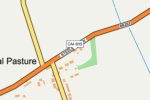 CA4 8HS map - OS OpenMap – Local (Ordnance Survey)