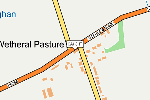 CA4 8HT map - OS OpenMap – Local (Ordnance Survey)