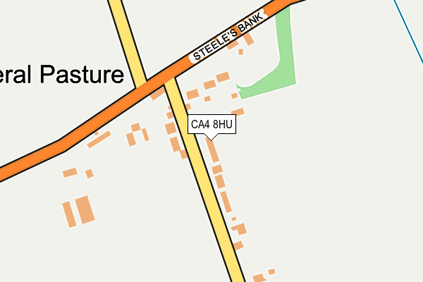 CA4 8HU map - OS OpenMap – Local (Ordnance Survey)