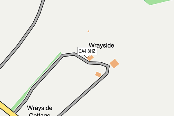 CA4 8HZ map - OS OpenMap – Local (Ordnance Survey)