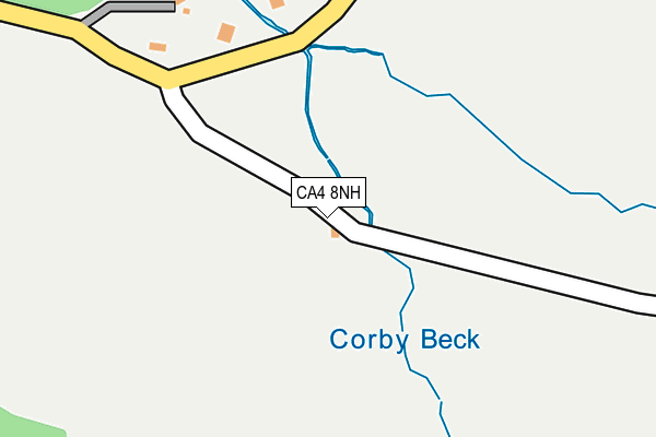 CA4 8NH map - OS OpenMap – Local (Ordnance Survey)
