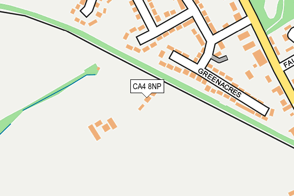CA4 8NP map - OS OpenMap – Local (Ordnance Survey)