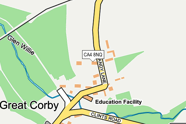 CA4 8NQ map - OS OpenMap – Local (Ordnance Survey)