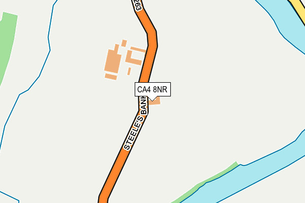 CA4 8NR map - OS OpenMap – Local (Ordnance Survey)