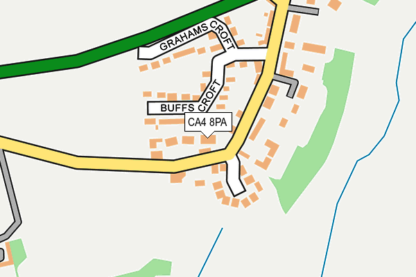 CA4 8PA map - OS OpenMap – Local (Ordnance Survey)