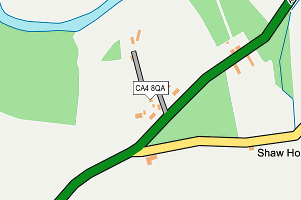 CA4 8QA map - OS OpenMap – Local (Ordnance Survey)